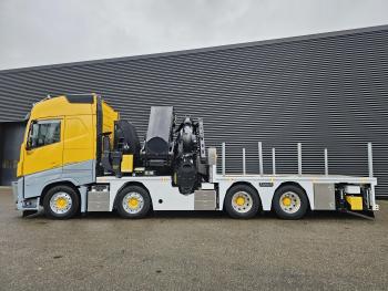 Volvo FH 540 8x4 / PALFINGER 165 TEC 7 + PJ300  / WINCH